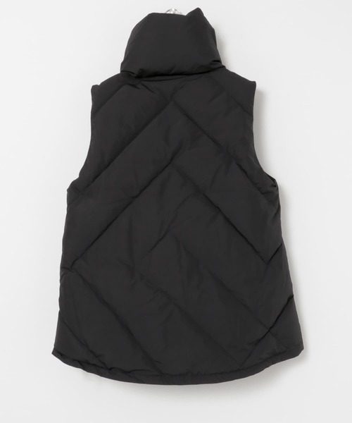 THE GOODLAND MARKET（ザグッドランドマーケット）の「KWD　STAND COLLAR DOWN VEST（ダウンベスト・レディース・アイボリー/ブラック・ONE）」の20枚目の写真