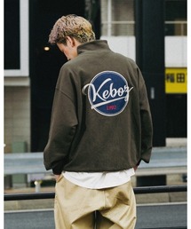 KEBOZ | BB LOGO HALF ZIP SWEAT PULLOVER(スウェット)