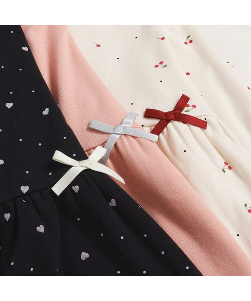 apres les cours(アプレレクール)の「【あったか】裏シャギーペプラムトレーナー(スウェット・キッズ・ブラック/アイボリー/サックスブルー/サーモンピンク/その他3/ネイビー・140/80/90/100/110/120/130)」の22枚目の写真