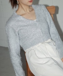 カーディガン 「CIEL'AIR」SHORT CARDIGAN レディース CIEL'AIR｜シエルエアー（レディース）のカーディガン/ボレロ