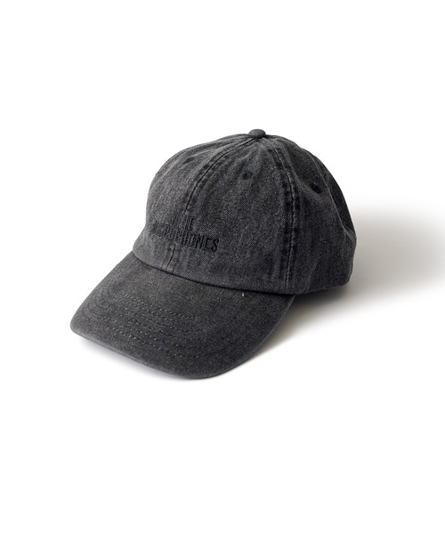 NineMicrophones（ナインマイクロフォンズ）の「DENIM LOW CAP-PROMOTION-（キャップ・メンズ・ブルー/ブラック・FREE）」の4枚目の写真