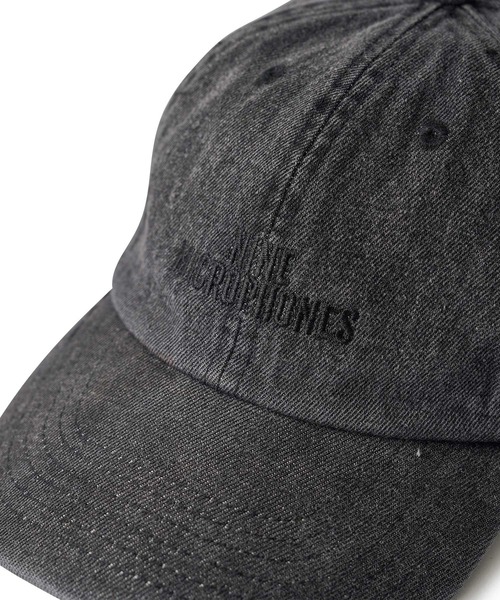NineMicrophones（ナインマイクロフォンズ）の「DENIM LOW CAP-PROMOTION-（キャップ・メンズ・ブルー/ブラック・FREE）」の6枚目の写真