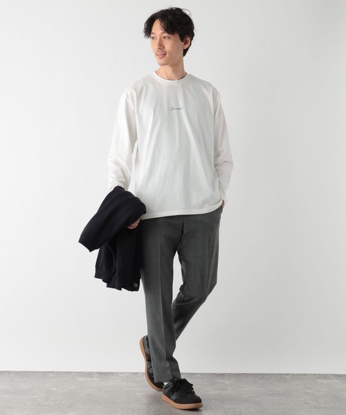 GLOBAL WORK(グローバルワーク)の「トクトク2SETカーデ&ロゴT/251999(カーディガン/ボレロ・メンズ・グリーン/ブルー/ネイビー/グレー・SMALL/MEDIUM/LARGE/X-LARGE)」の22枚目の写真