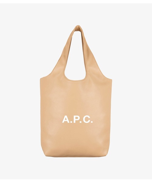 お値下げ中❗️A.P.C. ベージュ トートバッグ - メルカリ