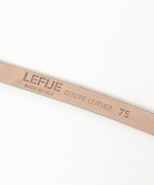 LEFIJE(レフィエ)の「LEFIJE / Alaska ベルト(ベルト・レディース・ブラウン/ベージュ・ONE SIZE)」の8枚目の写真