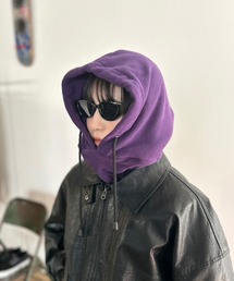 ○ラメ入り パープル グラデ  ネックウォーマー○n2-94 ○ラメ入り パープル グラデ ネックウォーマー○n2-94