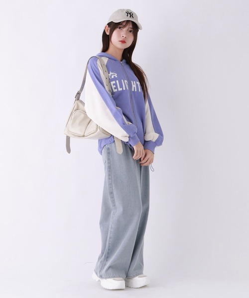 repipi armario（レピピ アルマリオ）の「ゲーミング裏毛ZIPパーカー（パーカー・キッズ・ブルー/グレー/ブラック・SMALL/MEDIUM/LARGE）」の6枚目の写真