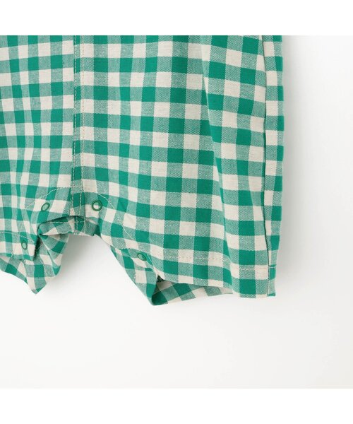 p.premier（ピードットプルミエ）の「ベビーオーバーオール&トップスセット（ロンパース・キッズ・レッド/グリーン・70/80）」の12枚目の写真