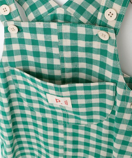 p.premier（ピードットプルミエ）の「ベビーオーバーオール&トップスセット（ロンパース・キッズ・レッド/グリーン・70/80）」の9枚目の写真