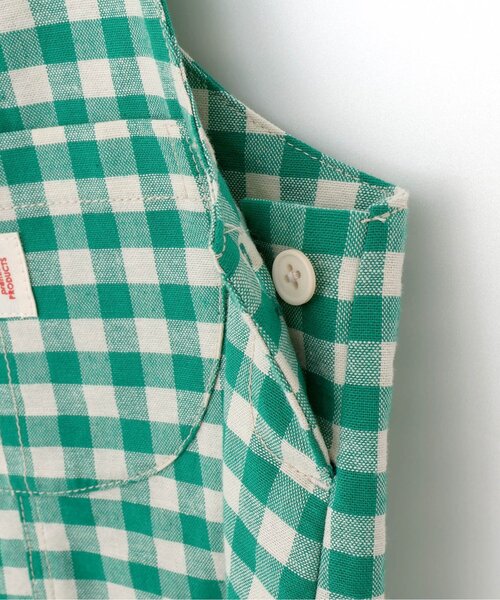 p.premier（ピードットプルミエ）の「ベビーオーバーオール&トップスセット（ロンパース・キッズ・レッド/グリーン・70/80）」の8枚目の写真