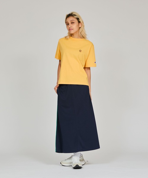 Champion(チャンピオン)の「【Champion/チャンピオン】レディース ショートスリーブTシャツ(Tシャツ/カットソー・レディース・イエロー系その他3/ベージュ系その他4/ブラック系その他/グレー/ブルー系その他3/ホワイト・MEDIUM/LARGE)」の12枚目の写真
