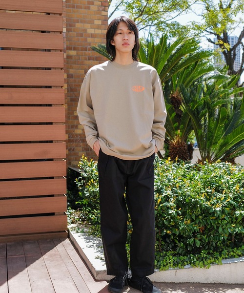 PORT OF CALL（ポートオブコール）の「DESIGN TEE/PORT OF CALLマリーン柄バックプリント長袖Tシャツ（Tシャツ/カットソー・メンズ・ホワイト/カーキ・MEDIUM/LARGE）」の9枚目の写真