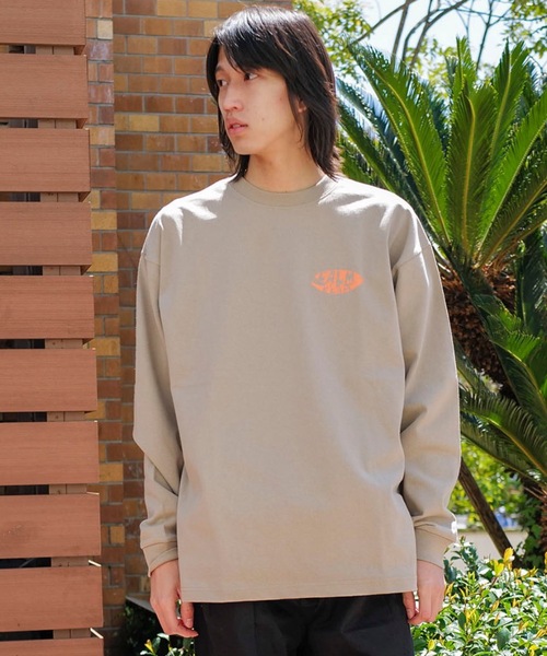 PORT OF CALL（ポートオブコール）の「DESIGN TEE/PORT OF CALLマリーン柄バックプリント長袖Tシャツ（Tシャツ/カットソー・メンズ・ホワイト/カーキ・MEDIUM/LARGE）」の12枚目の写真