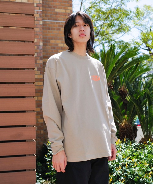 PORT OF CALL（ポートオブコール）の「DESIGN TEE/PORT OF CALLマリーン柄バックプリント長袖Tシャツ（Tシャツ/カットソー・メンズ・ホワイト/カーキ・MEDIUM/LARGE）」の11枚目の写真