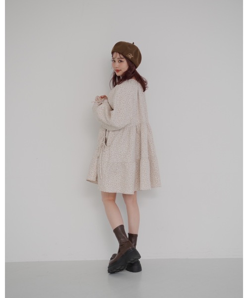 JUMELLE(ジュメロ)の「flower mood top(シャツ/ブラウス・レディース・ブラック/ベージュ・FREE)」の13枚目の写真