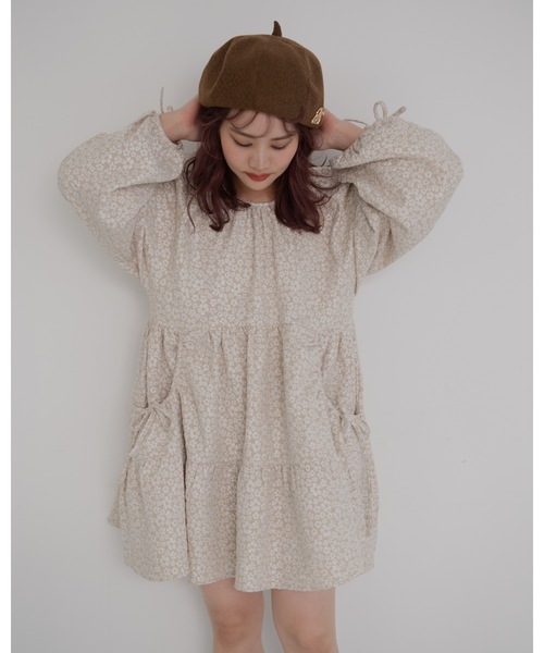 jumelle（ジュメロ）の「flower mood top（シャツ/ブラウス