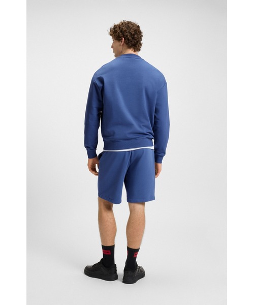 HUGO（ヒューゴ）の「リラックスフィット ショートパンツ コットンテリー ロゴプリント（その他パンツ・メンズ・ライトブルー/ブルー・XS/M/L/XL/S）」の10枚目の写真