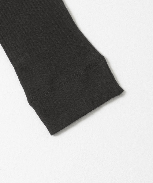 URBAN RESEARCH（アーバンリサーチ）の「NINETY PERCENT　ANIS RIB TOP（Tシャツ/カットソー・レディース・ラベンダー/ベージュ/オフホワイト/ブラック・SMALL）」の6枚目の写真