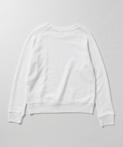 Ray BEAMS（レイビームス）の「Ray BEAMS LOS ANGELES / クルーネック スウェット（スウェット・レディース・オフホワイト/シルバー/オリーブ/ネイビー・ONE SIZE）」の9枚目の写真