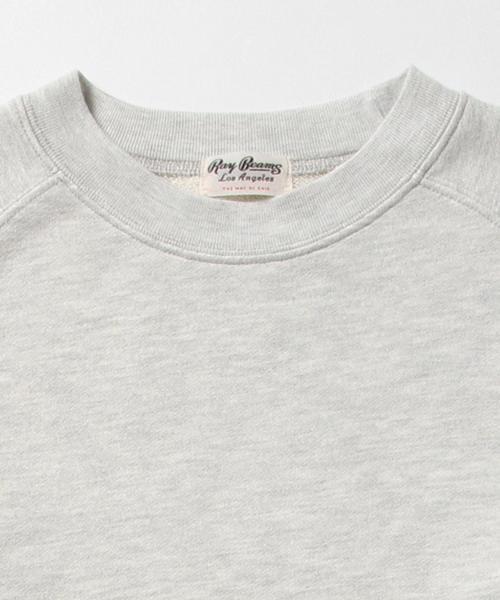 Ray BEAMS（レイビームス）の「Ray BEAMS LOS ANGELES / クルーネック スウェット（スウェット・レディース・オフホワイト/シルバー/オリーブ/ネイビー・ONE SIZE）」の10枚目の写真