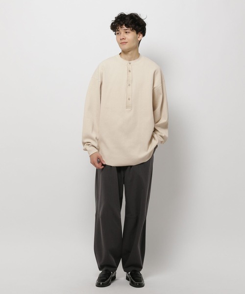 トタンテレコヘンリーネックプルオーバー　新品 トタンテレコヘンリーネックプルオーバー（Tシャツ/カットソー