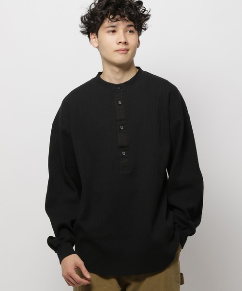 niko and...(ニコアンド)の「トタンテレコヘンリープルオーバー(Tシャツ/カットソー・メンズ・オフホワイト/ブラック・MEDIUM/LARGE)」の22枚目の写真