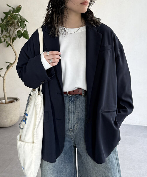 セール】オーバーサイズテーラードジャケット（テーラードジャケット