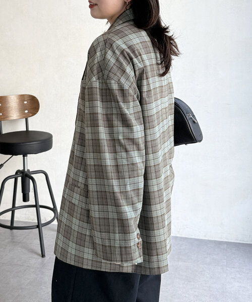 セール】オーバーサイズテーラードジャケット（テーラードジャケット