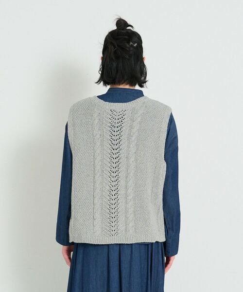 新品アデュートリステス　ベスト 12月ベストセラーブランド内4位】MIXツイードベスト｜BIGI online