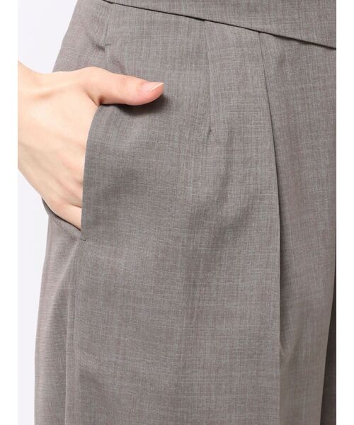 LAGUNAMOON(ラグナムーン)の「ラペルワイドパンツ(その他パンツ・レディース・グレー/ライトグリーン・SMALL/MEDIUM)」の3枚目の写真