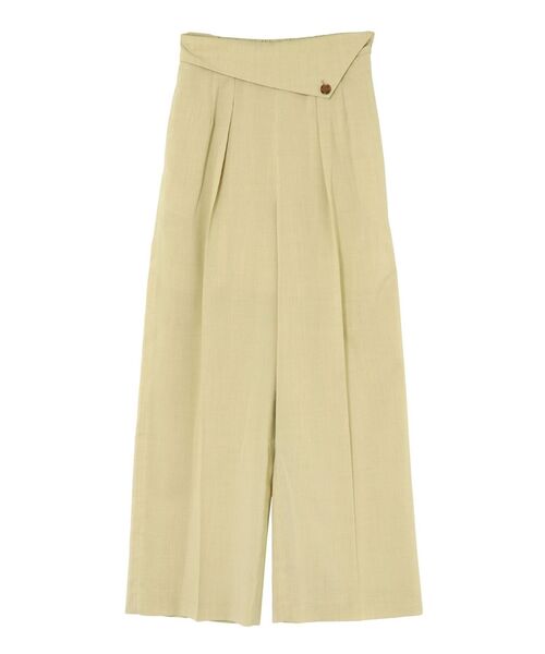 LAGUNAMOON(ラグナムーン)の「ラペルワイドパンツ(その他パンツ・レディース・グレー/ライトグリーン・SMALL/MEDIUM)」の14枚目の写真