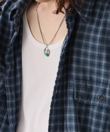 blatto（ブラット）の「blatto/ブラット 925シルバートップ ショートフェザー ネックレス bla-necklace-f012 N（ネックレス）」