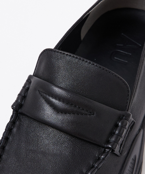 Au BANNISTER(オゥバニスター)の「【軽量/厚底】ローファーモチーフスニーカー(ローファー・レディース・アイボリー/ブラック/シルバー・LL/S/M/L)」の11枚目の写真