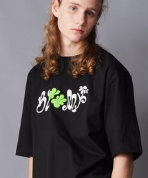 rehacer | rehacer : Bloom Logo Relax Fit T-shirt / ブルームロゴ リラックスフィット Tシャツ(Tシャツ/カットソー)