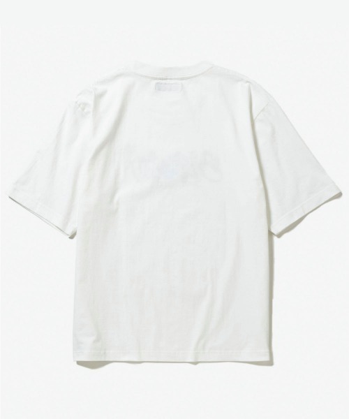 rehacer(レアセル)の「rehacer : Bloom Logo Relax Fit T-shirt / ブルームロゴ リラックスフィット Tシャツ(Tシャツ/カットソー・メンズ・ホワイト/ブラック・SMALL/MEDIUM/LARGE/X-LARGE)」の10枚目の写真