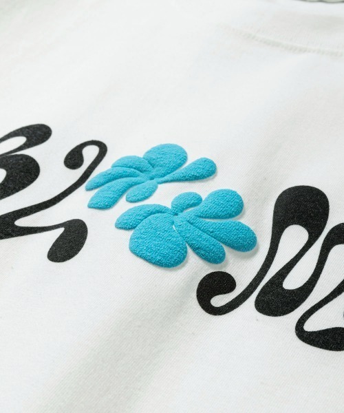 rehacer(レアセル)の「rehacer : Bloom Logo Relax Fit T-shirt / ブルームロゴ リラックスフィット Tシャツ(Tシャツ/カットソー・メンズ・ホワイト/ブラック・SMALL/MEDIUM/LARGE/X-LARGE)」の12枚目の写真