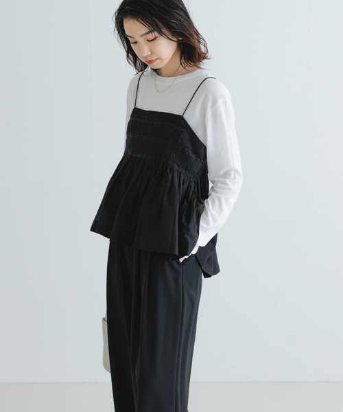 セール】レース切り替えキャミブラウス（キャミソール）｜URBAN