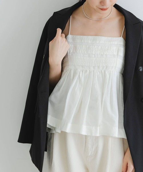 セール】レース切り替えキャミブラウス（キャミソール）｜URBAN