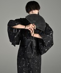 ADRER（アドラー）の「yukata 5 set / 浴衣 5点セット (浴衣・帯・下駄・扇子・巾着)（浴衣・S）」