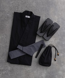 ADRER（アドラー）の「yukata 5 set / 浴衣 5点セット (浴衣・帯・下駄・扇子・巾着)（浴衣）」