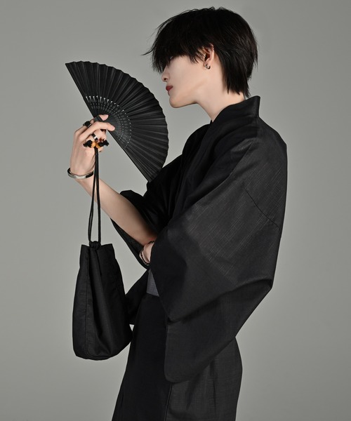 yukata 5 set / 浴衣 5点セット (浴衣・帯・下駄・扇子・巾着