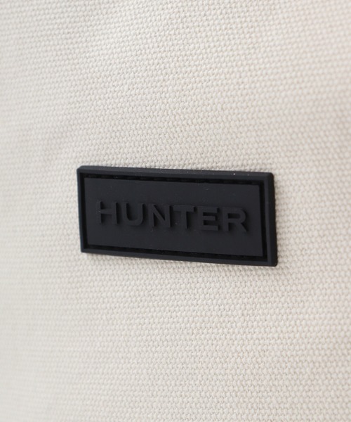 HUNTER（ハンター）の「HUNTER リファインド ドローストリング キャンバス バケット（ハンドバッグ・レディース・ブラック/オフホワイト・FREE）」の11枚目の写真