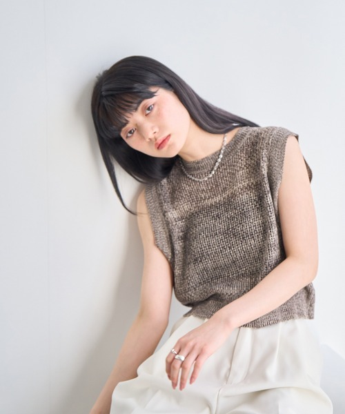 未使用級✨ブルネロクチネリ　リネン混ケーブルニット　サマーニット 未使用級✨ブルネロクチネリ リネン混ケーブルニット サマーニット