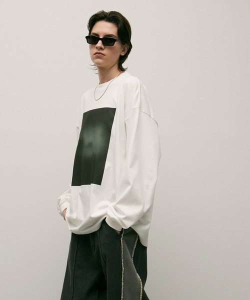 ENDER PRODUCTS(エンダープロダクツ)の「ノイズランドスケープグラフィックプリントカットソー【ENDER PRODUCTS/エンダープロダクツ】(Tシャツ/カットソー・メンズ・ホワイト・L)」の17枚目の写真