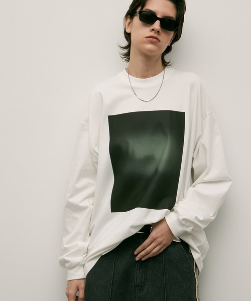 ENDER PRODUCTS(エンダープロダクツ)の「ノイズランドスケープグラフィックプリントカットソー【ENDER PRODUCTS/エンダープロダクツ】(Tシャツ/カットソー・メンズ・ホワイト・L)」の9枚目の写真