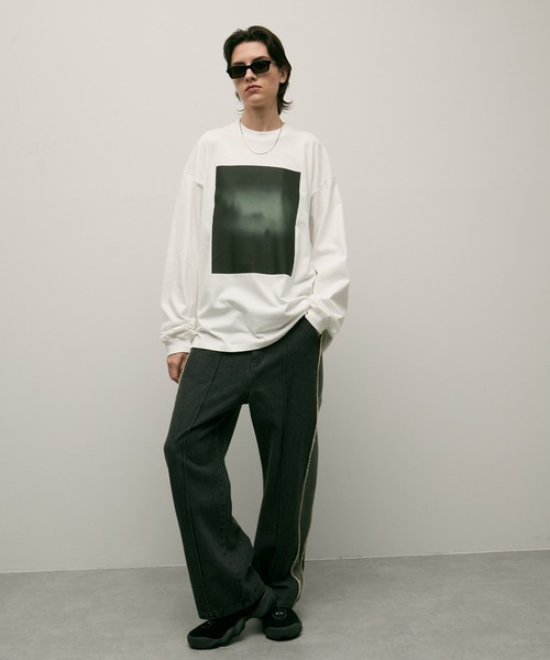 ENDER PRODUCTS(エンダープロダクツ)の「ノイズランドスケープグラフィックプリントカットソー【ENDER PRODUCTS/エンダープロダクツ】(Tシャツ/カットソー・メンズ・ホワイト・L)」の10枚目の写真