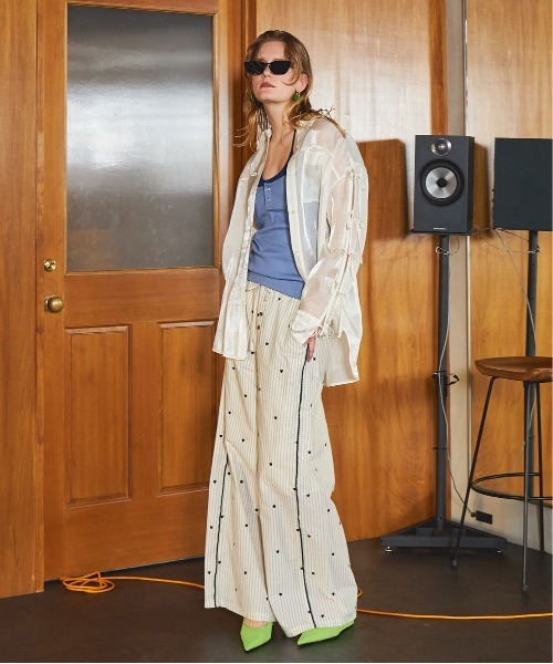 パンツ MAISON SPECIAL Pajama Shirt Easy Pants Pajama Easy Pants