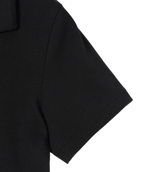 NIKE（ナイキ）の「NIKE WMNS NSW ESSENTIAL CRP TO S/S POLO DV7885-010（ポロシャツ・レディース・ブラック・MEDIUM/SMALL/LARGE）」の7枚目の写真