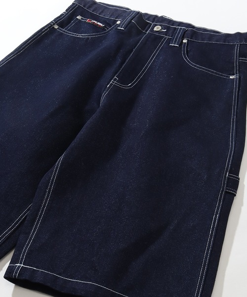 セール】【FUBU/フブ】Metallic Denim Short Pants/メタリック