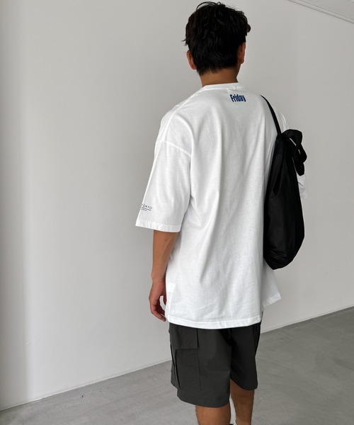 CANAL JEAN(キャナルジーン)の「1975 TOKYO Thursday半袖Tシャツ(Tシャツ/カットソー・レディース・ブラック/ホワイト・MEDIUM/LARGE/X-LARGE)」の12枚目の写真